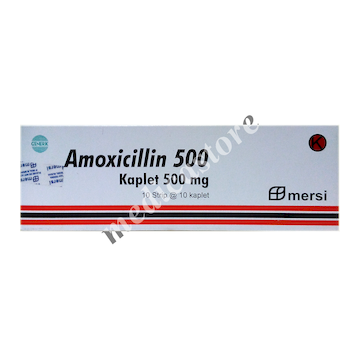 AMOXICILLIN KAPLET 500 MG