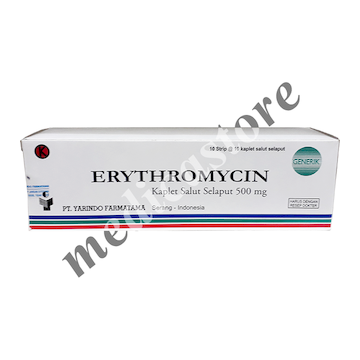 ERYTHROMYCIN TABLET 500 MG  