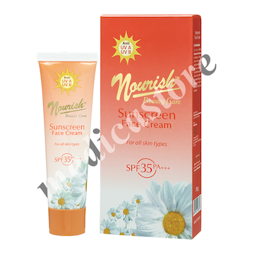 NOURISH BEAUTY CARE SUNSCREEN FACE CREAM