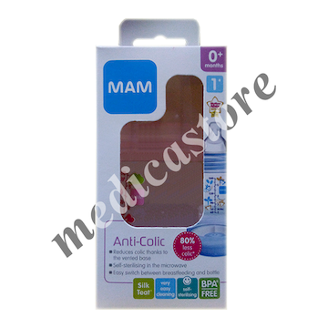 MAM BOTOL ANTI COLIC PINK 160 ML 