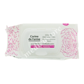 CORINE DE FARME MAKE UP REMOVER WIPES 25's