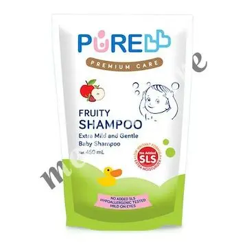 PUREBB SHAMPOO FRUITY REFILL 450 ML