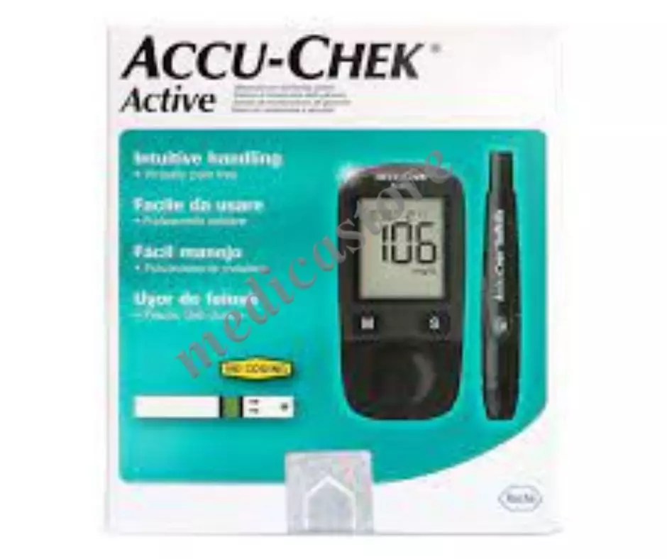 ACCU CHEK ACTIVE KIT MG/DL