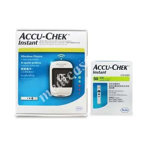 ACCU CHEK INSTANT EXTRA TEST STRIPS 50'S 