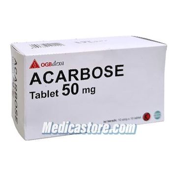 Acarbose 50 MG Tablet