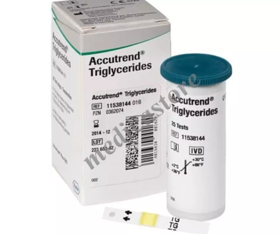 ACCUTREND GLUCOSE STRIP 25's