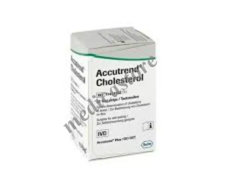 ACCUTREND CHOLESTEROL STRIP 25's