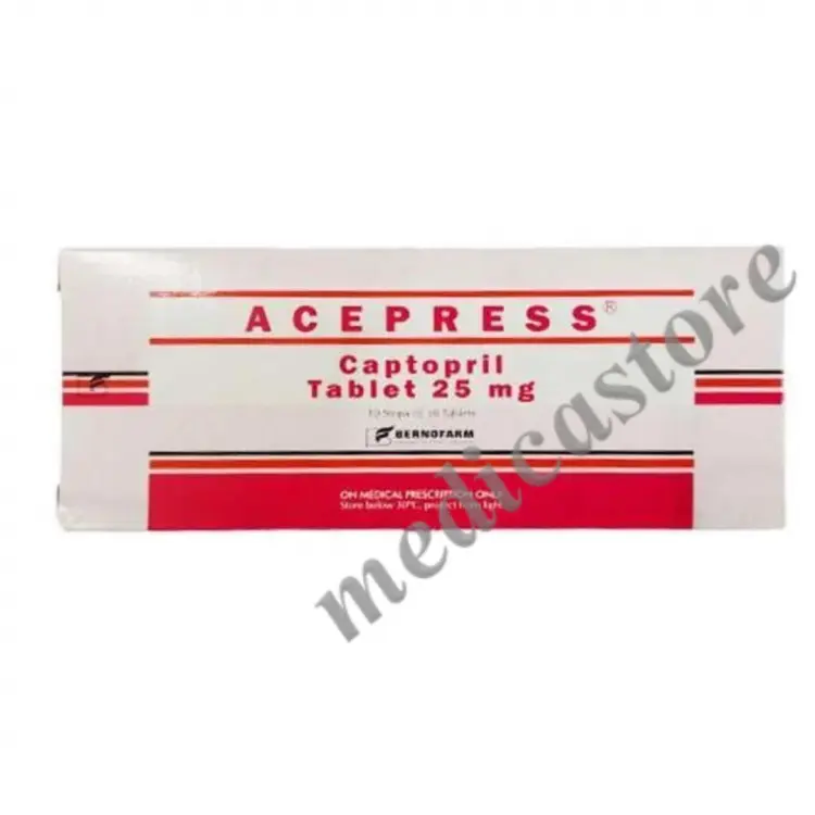 ACEPRESS TABLET 25 MG 100 S