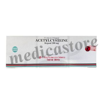 Acetylcysteine 200 MG Kapsul
