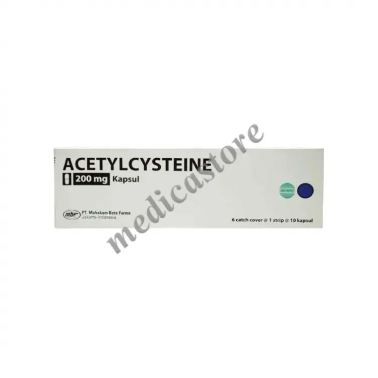 ACETYLCYSTEINE KAPSUL 200 MG