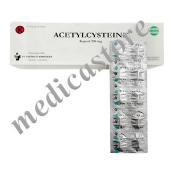 Acetylcysteine Capsule 200 MG