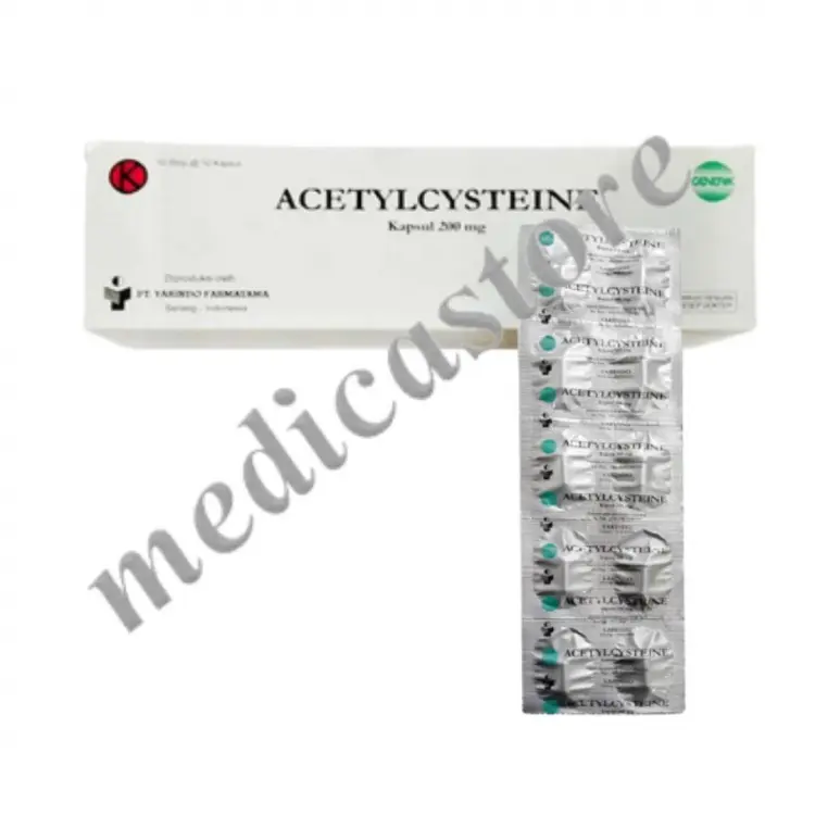 ACETYLCYSTEINE CAPSULE 200 MG