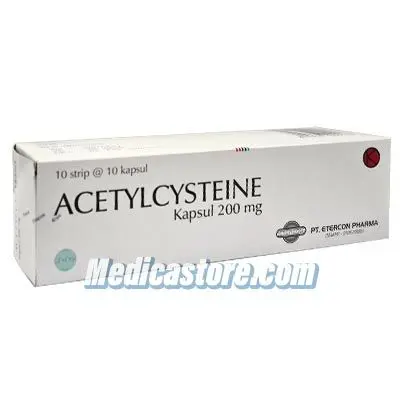 ACETYLCYSTEINE KAPSUL 200 MG  