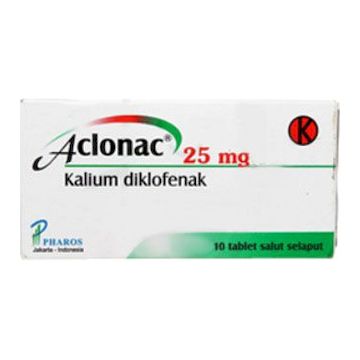 Aclonac Tablet 25 MG 
