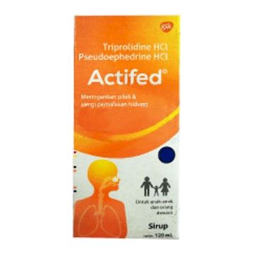 Actifed Syrup 120 ML