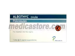 ALBOTHYL VAGINAL SUPPOSITORIA 90 MG