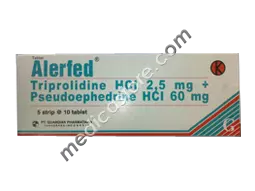 ALERFED TABLET 60 MG/2.5 MG