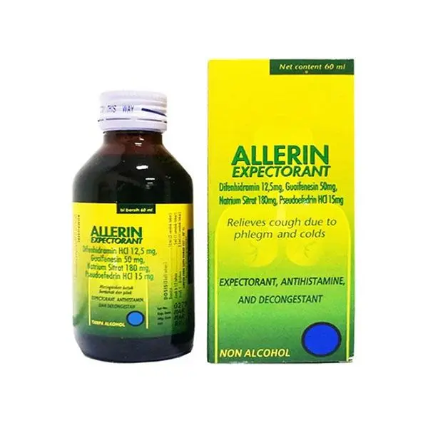 ALLERIN EXPECTORAN 60 ML