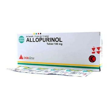 Allopurinol Tablet 100 MG 