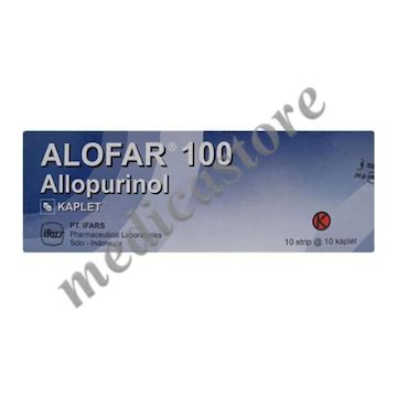 Allopurinol Kaplet 100 MG