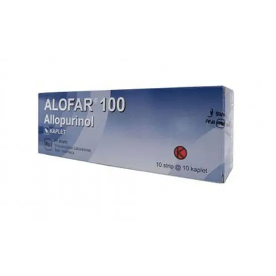 ALOFAR CAPLET 100 MG