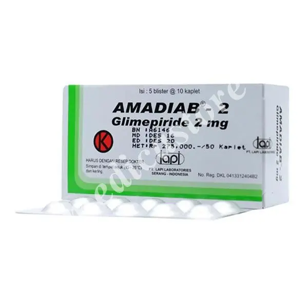 AMADIAB KAPLET 2 MG