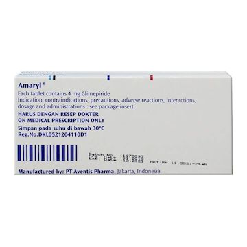 Amaryl 4 MG Tablet