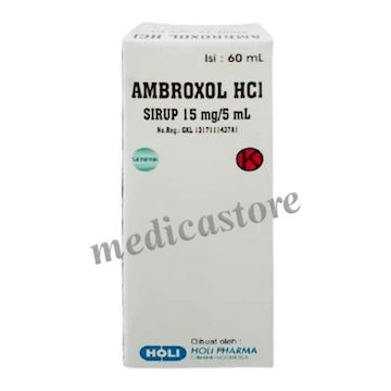 Ambroxol Syrup 15mg/5ml 60ml