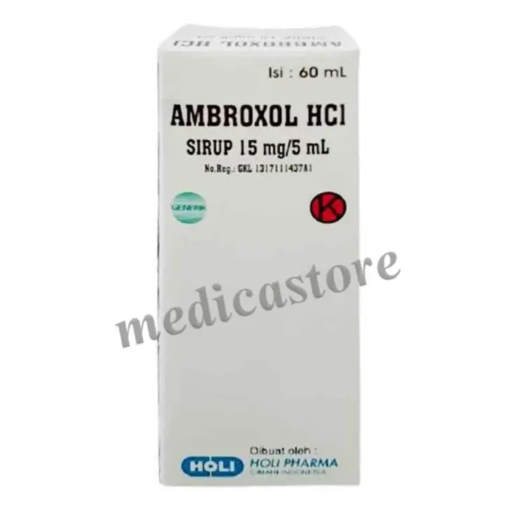 AMBROXOL SYRUP 15MG/5ML 60ML