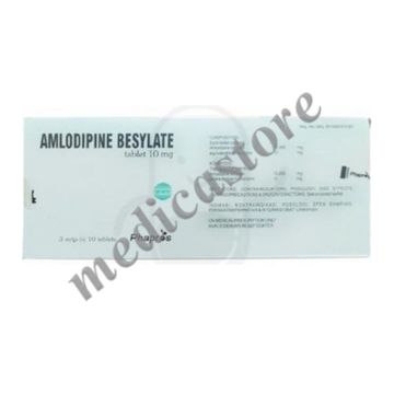 AMLODIPINE TABLET 10 MG- Harga, Manfaat, Kandungan, Dosis, indikasi