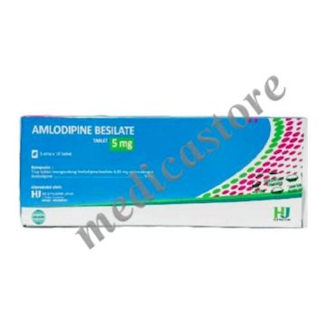 Amlodipine Tablet 5 MG 100's (hj Sby)