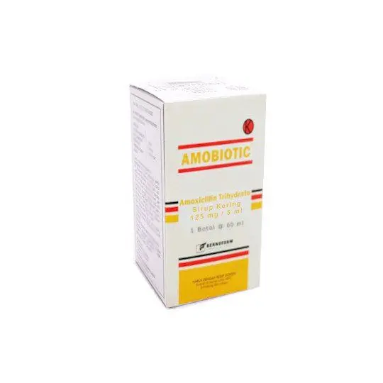 AMOBIOTIC SYRUP 125 MG/ 5 ML 60 ML