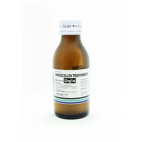 AMOXICILLIN DRY SYRUP 125 MG/5 ML 60 ML