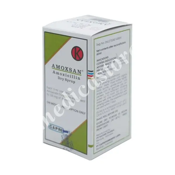 AMOXSAN DRY SYRUP 125 MG/5 ML 60ML