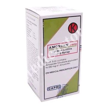 Amoxsan Forte Dry Syrup 250mg/5ml 60ml