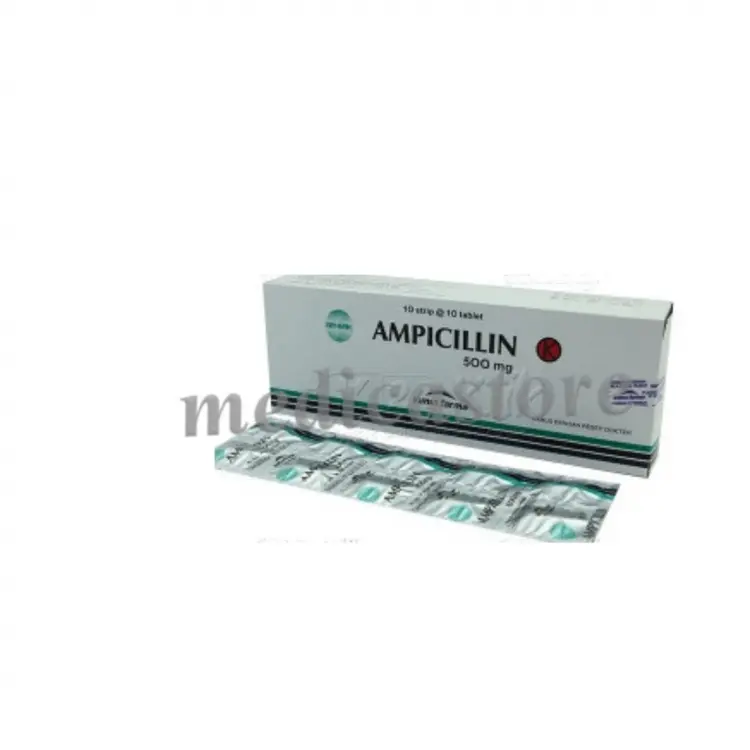 AMPICILLIN KAPLET 500 MG