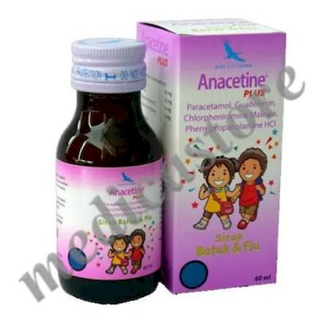 Anacetine Plus Syrup 60 ML