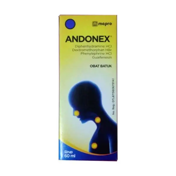 ANDONEX SYRUP 60 ML