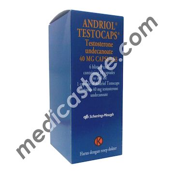 Andriol Testocaps 40 MG Kapsul Lunak