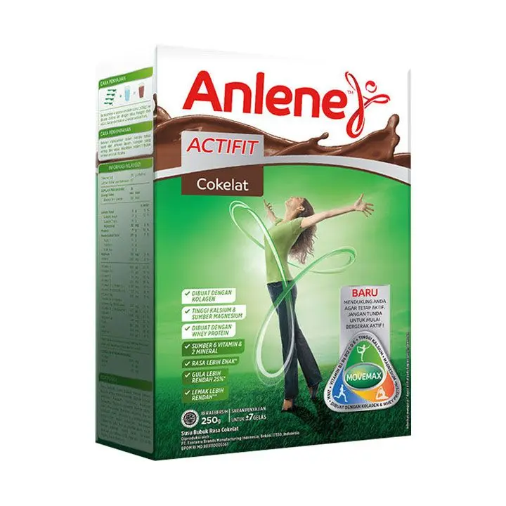 ANLENE ACTIFIT COKLAT 250GR