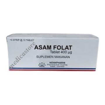 Asam Folat 400 Mcg (nova) Tablet 100 S