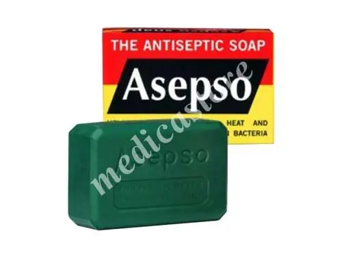 ASEPSO ANTISEPTIC SOAP BAR 80 GR