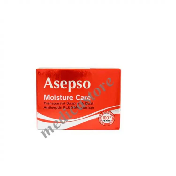 ASEPSO TRANSPARANT SOAP MOIST CARE 80 GR