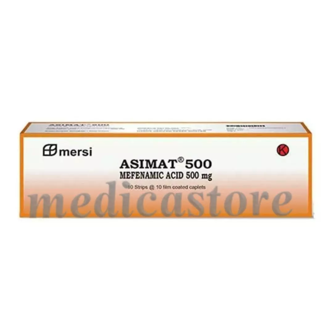 ASIMAT KAPLET 500 MG