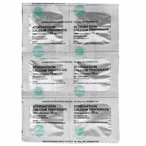 ATORVASTATIN TABLET SALUT SELAPUT 10 MG