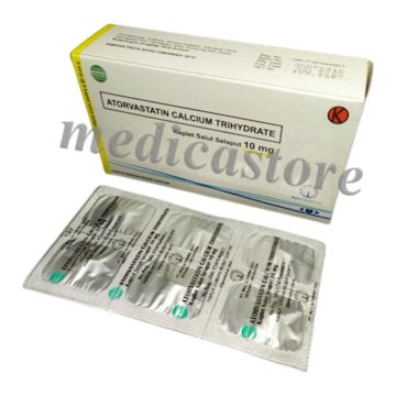 Atorvastatin Kaplet 10 MG