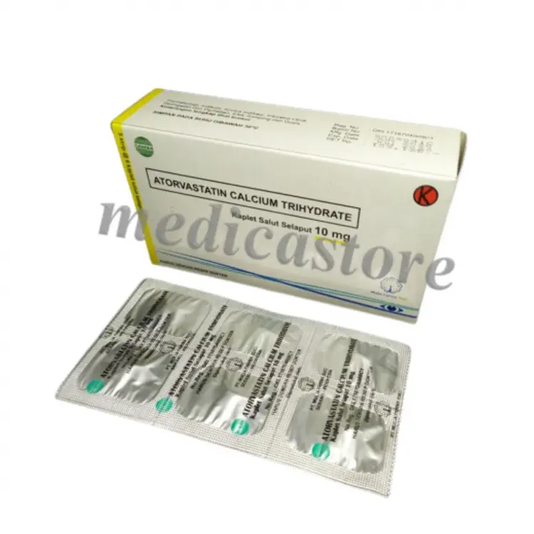 ATORVASTATIN KAPLET 10 MG