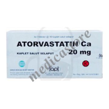 Atorvastatin 20 MG Tablet