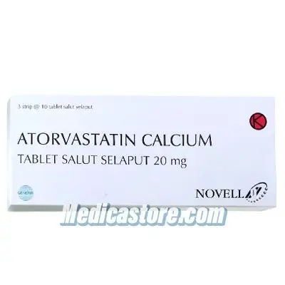 ATORVASTATIN TABLET SALUT SELAPUT 20 MG  