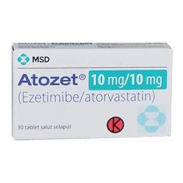 Atozet Tablet Salut Selaput 10 Mg/10 MG